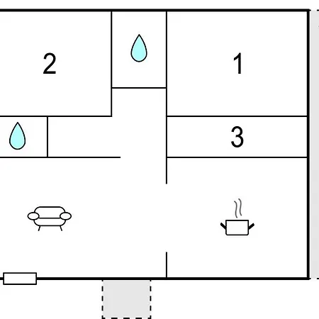 Three-bedroom In Kastel Kambelovac Apartment
